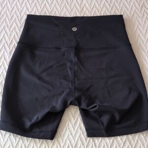 lululemon athletica Women's Black Bike Shorts